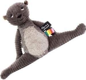 Peluche loutre Ptipotos marron - Les Deglingos - 24 cm