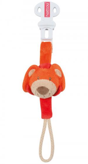 Attache-sucette lion - Jungle - Nattou