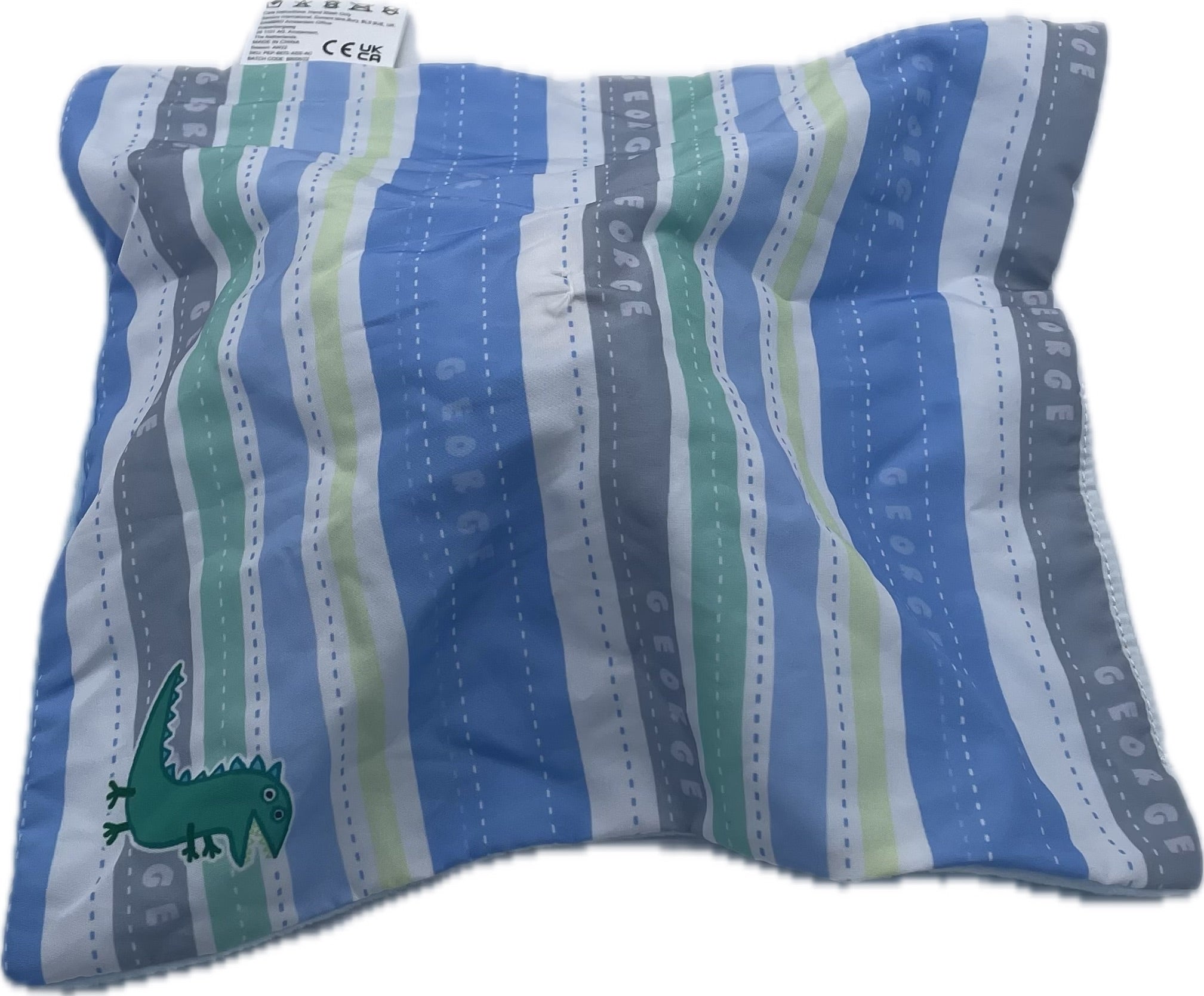 Doudou Peppa Pig plat bleu - Sambro