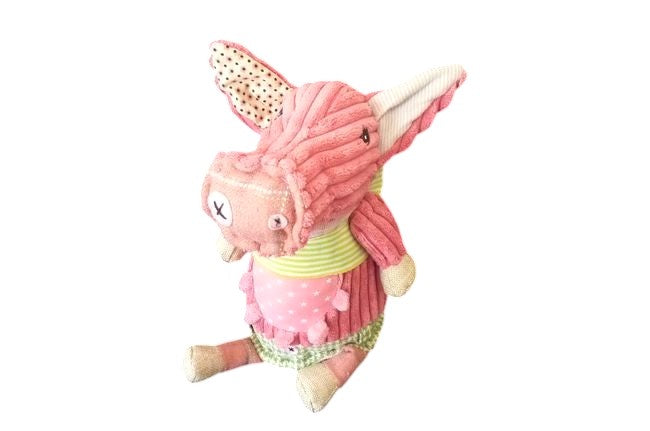 Peluche cochon Jambonos Les Deglingos 33 cm doudou cochon rose
