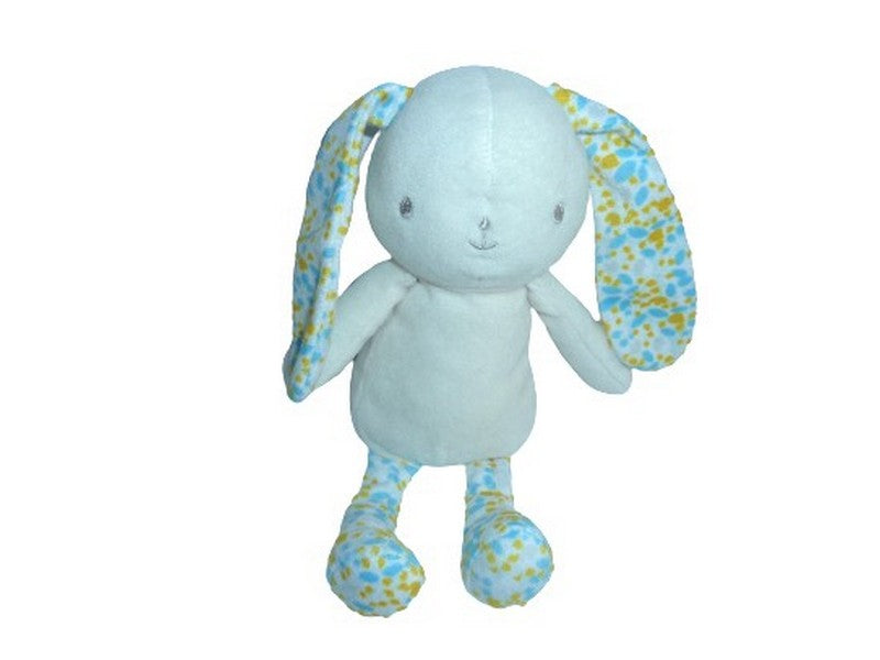 Peluche lapin crème fleuri - Klorane - 24 cm