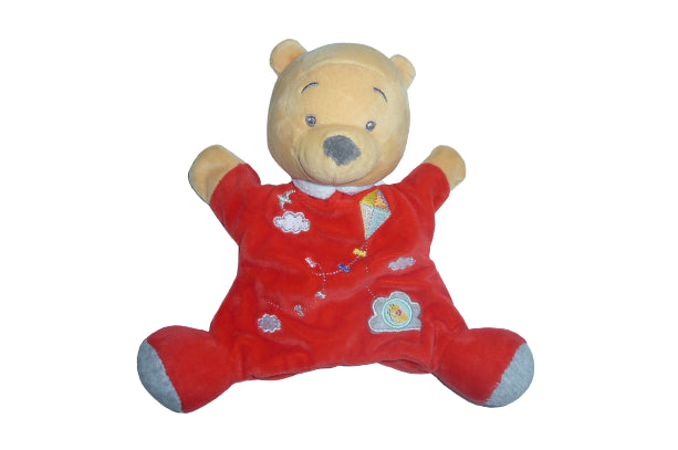 Doudou Winnie l'ourson - marionnette - Disney
