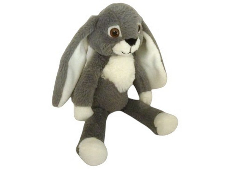 Peluche lapin gris - Jemini - 43 cm