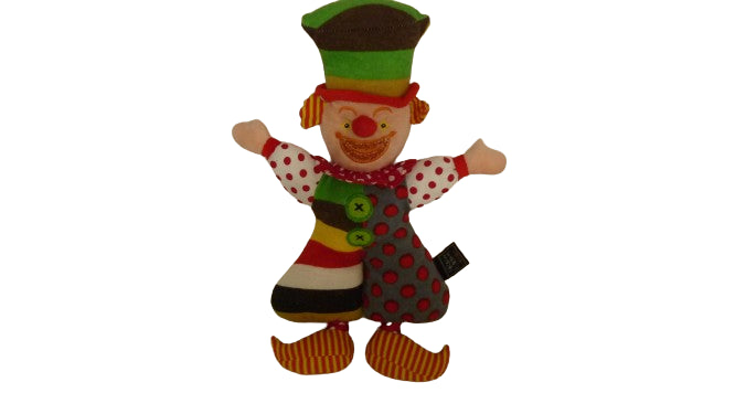 Peluche clown - HO2383 Histoire d'Ours - 40 cm