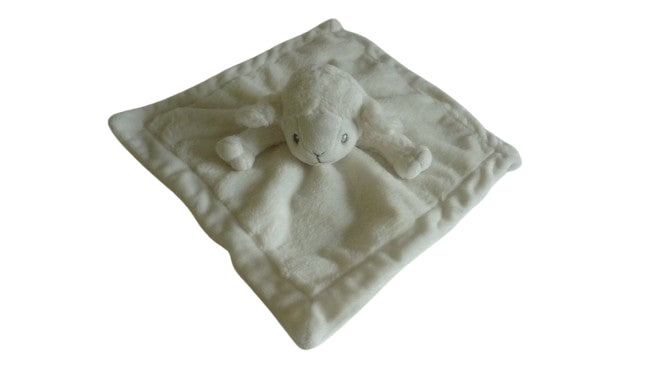 Doudou mouton - plat - Pommette