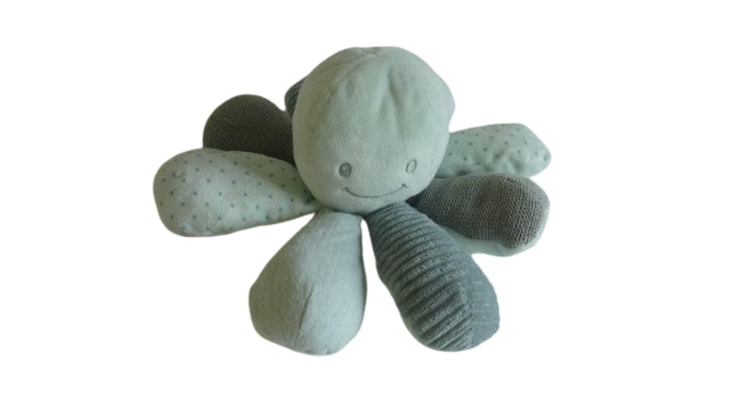 Peluche éveil pieuvre - Nattou - 21 cm