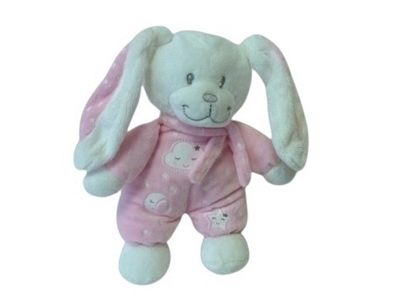 Peluche lapin rose - Nicotoy Simba Toys - 26 cm