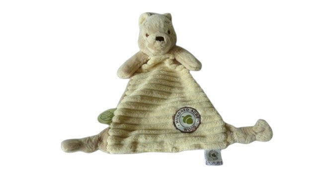 Doudou Winnie l'ourson - beige marron clair - plat - Disney