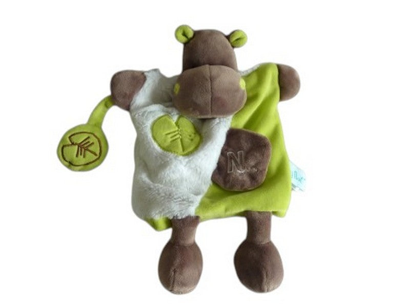 Doudou hippopotame marionnette - BN0282 Baby'Nat