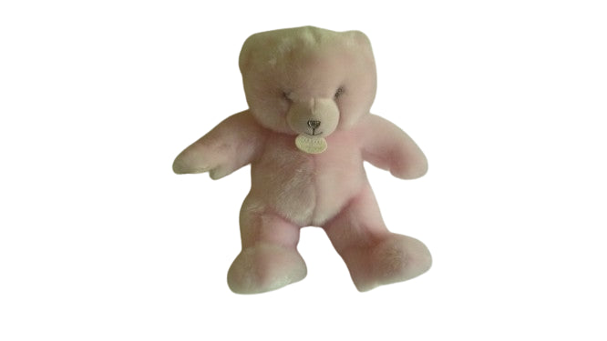 Peluche ours rose DC3562 Doudou et Compagnie