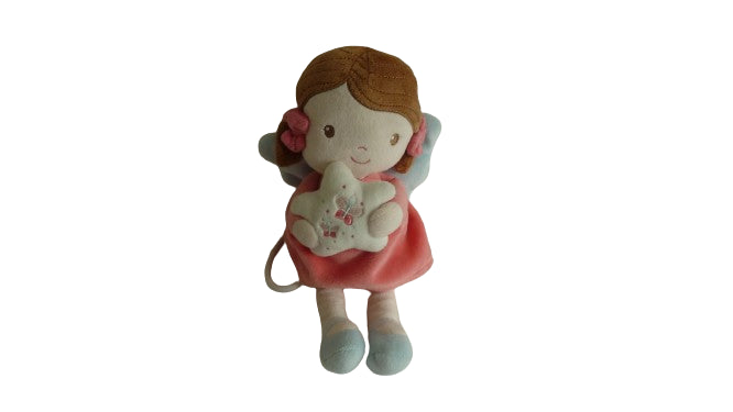 Peluche musicale poupée Tex Baby