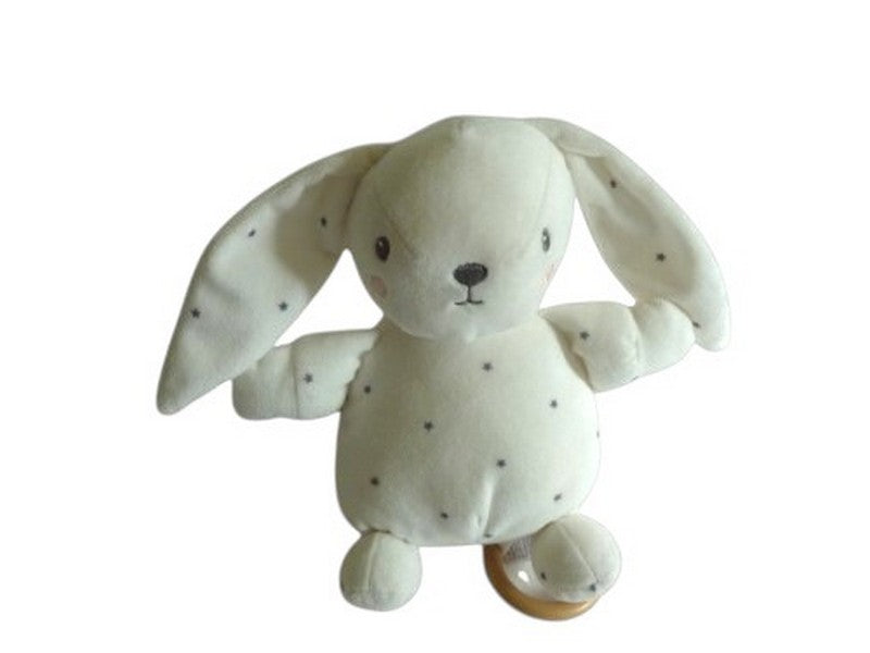 Peluche musicale lapin blanc - Nicotoy Simba Toys