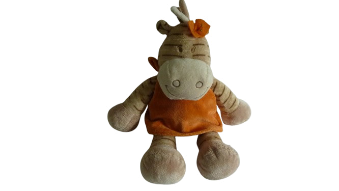 Peluche zèbre Zamba - Noukie's - 39 cm