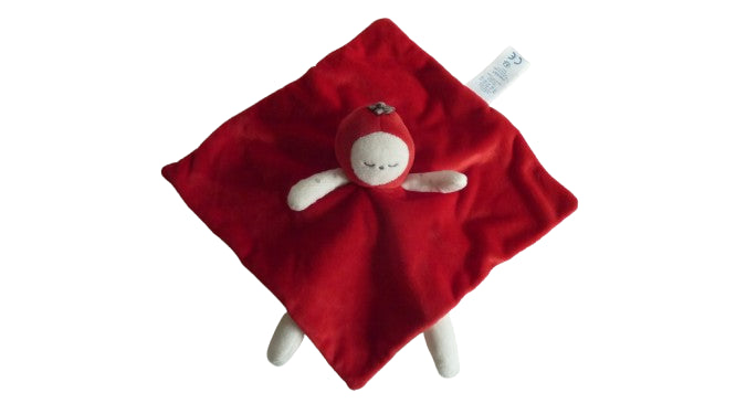 Doudou poupée fraise Obaibi