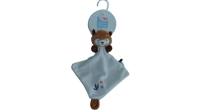 Doudou ours plat Petit Doumou Sucre d'Orge