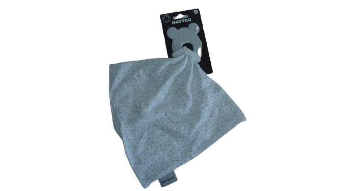 Doudou souris anneau dentition Nattou