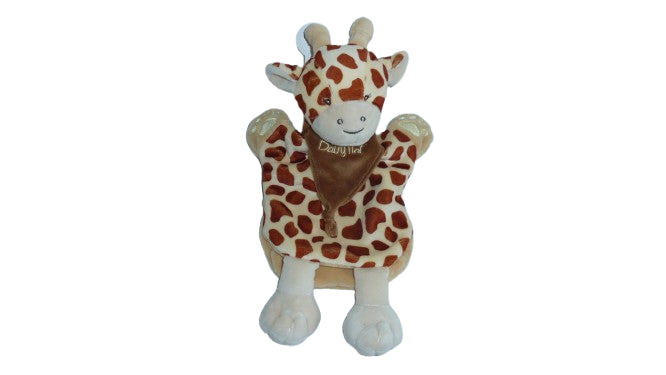 Doudou girafe marionnette BN0397 Baby'Nat