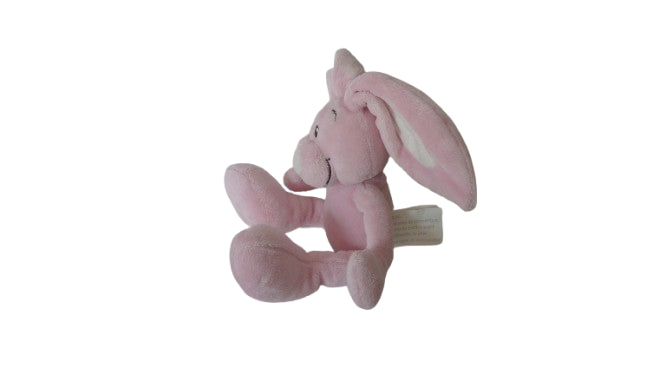 Peluche lapin rose - Kimbaloo - 23 cm
