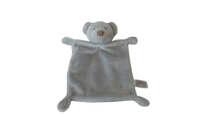 Doudou ours gris - plat - Nicotoy Simba Toys