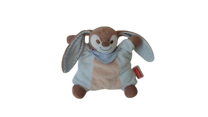 Peluche lapin Emil et Rosie Nattou