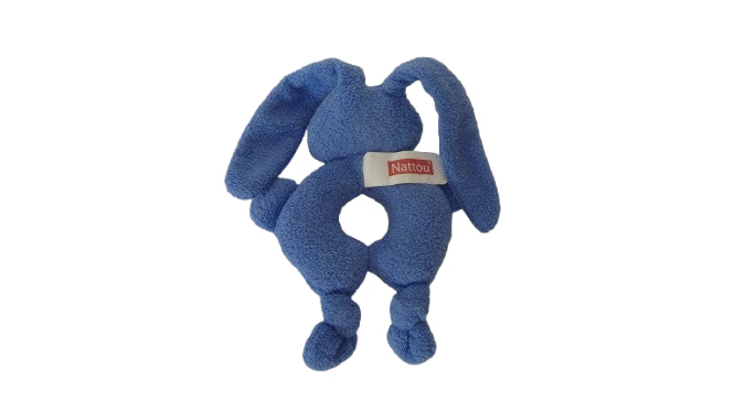 Doudou lapin hochet Lapidou Nattou