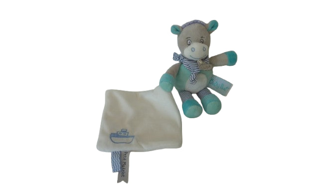 Doudou âne mouchoir Picotin BN0182 Baby'Nat