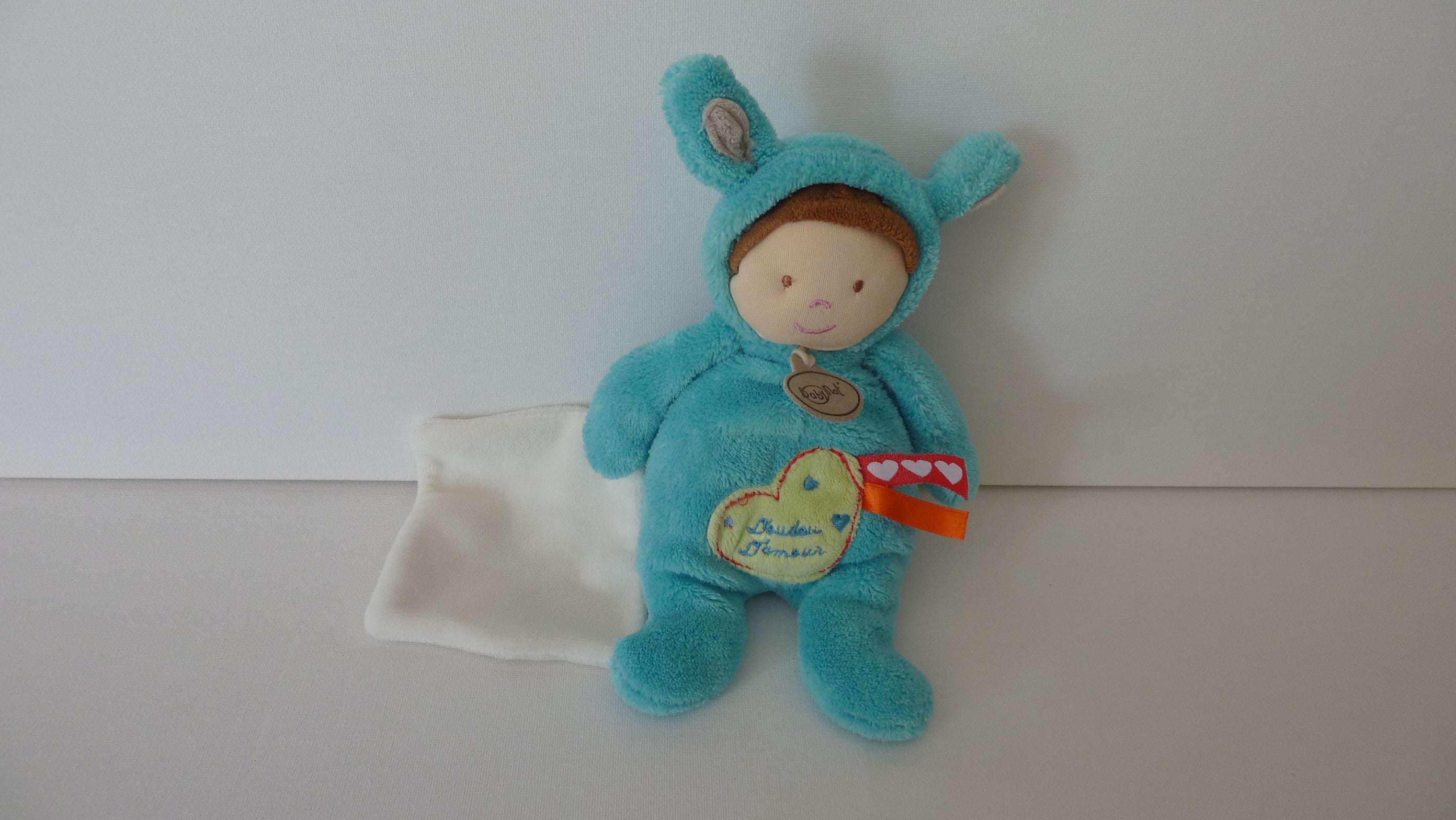 Doudou poupée garçon mouchoir Les poupées déguisées BN795 Baby'Nat