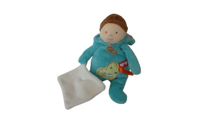 Doudou poupée garçon mouchoir Les poupées déguisées BN795 Baby'Nat