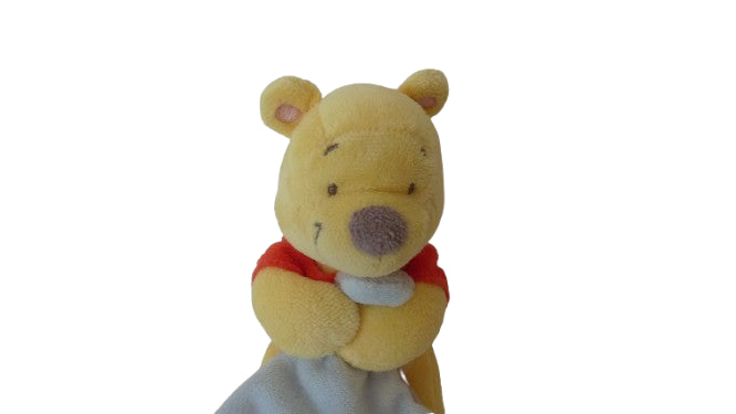 Peluche Winnie l'Ourson - mouchoir - Disney