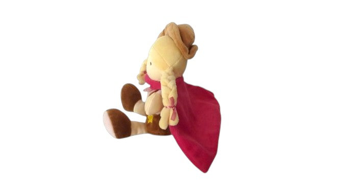 Peluche poupée - Demoiselle Cow Boy - Doudou et Compagnie - 25 cm