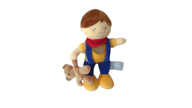 Peluche poupée garçon - Les p'tits bouts de doudou - DC2305 Doudou et Compagnie - 20 cm