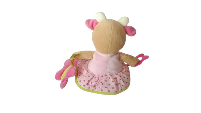 Peluche éveil vache Coquillette - BN0173 Baby'Nat