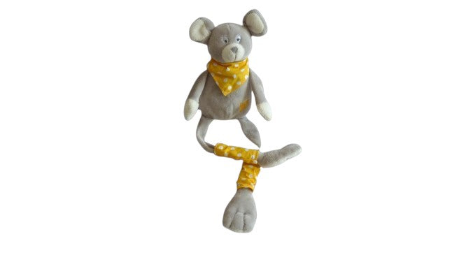 Peluche souris - Les longues pattes - Les Petites Marie - 33 cm