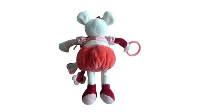 Peluche éveil souris - Clémentine la souris - DC2616 Doudou et Compagnie - 32 cm