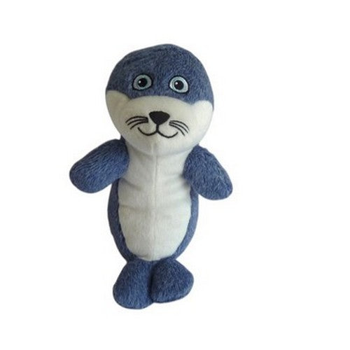 Peluche phoque bleu blanc - Kinder - 23 cm