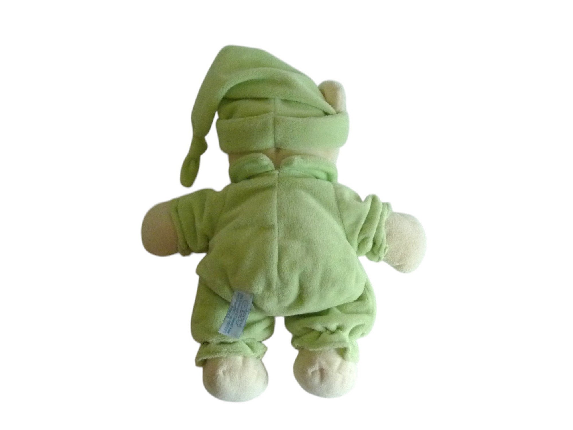 Peluche ours dormeur vert - Gipsy - 31 cm