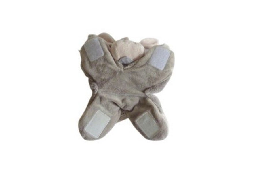 Peluche éveil âne Lungo - Cappuccino - Nattou