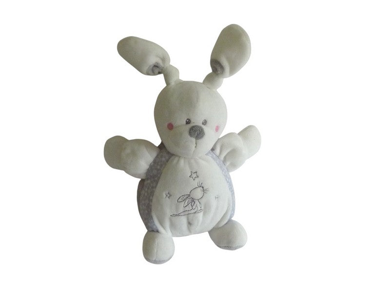 Peluche lapin musicale gris blanc - Nicotoy Simba Toys
