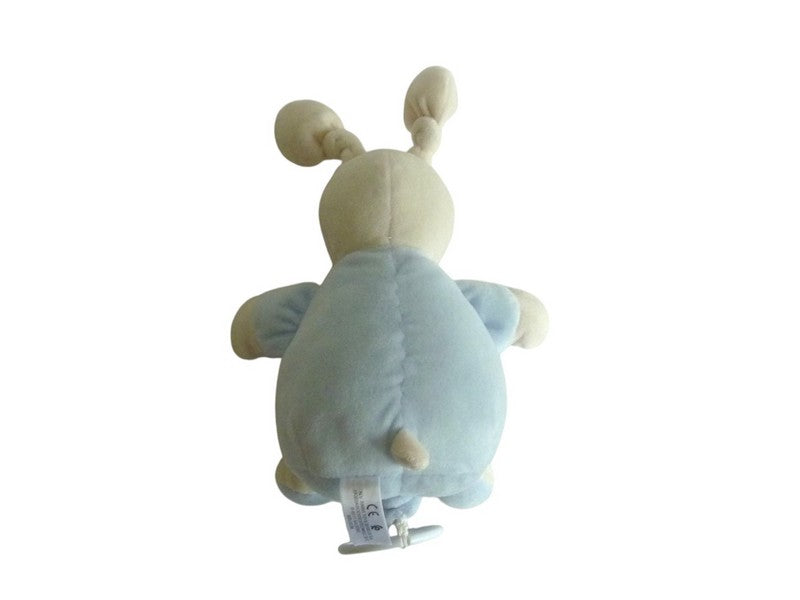 Peluche lapin musicale bleu - Nicotoy Simba Toys - 21 cm