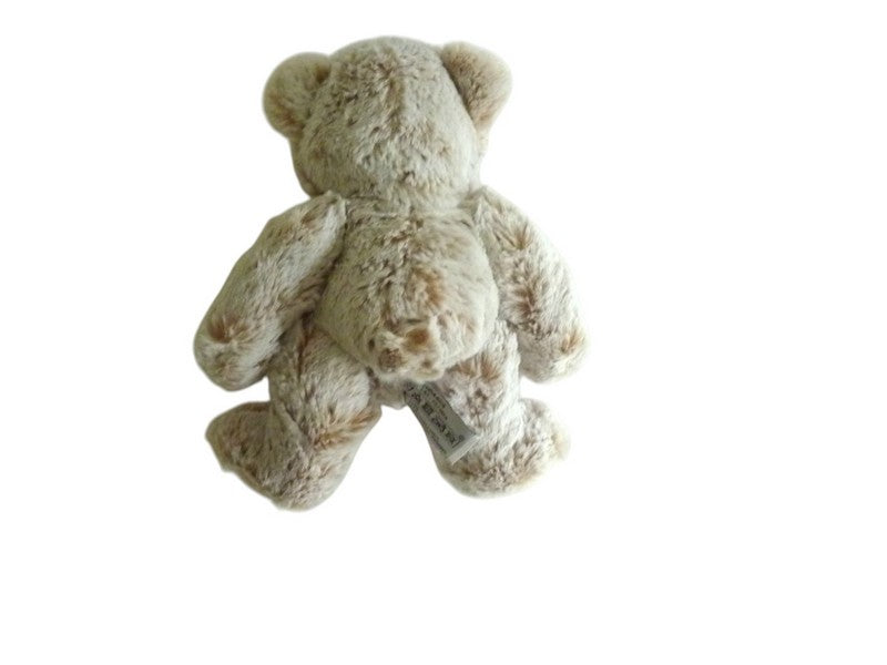 Peluche ours gris beige chiné - La Grande Récré - 20 cm