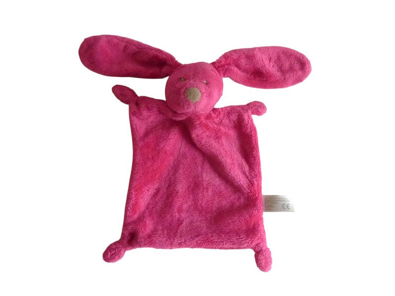 Doudou lapin plat fuchsia - Nicotoy Simba Toys