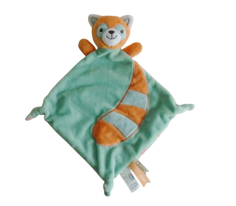 Doudou renard plat vert orange - My Sweet Doudou - Chicco