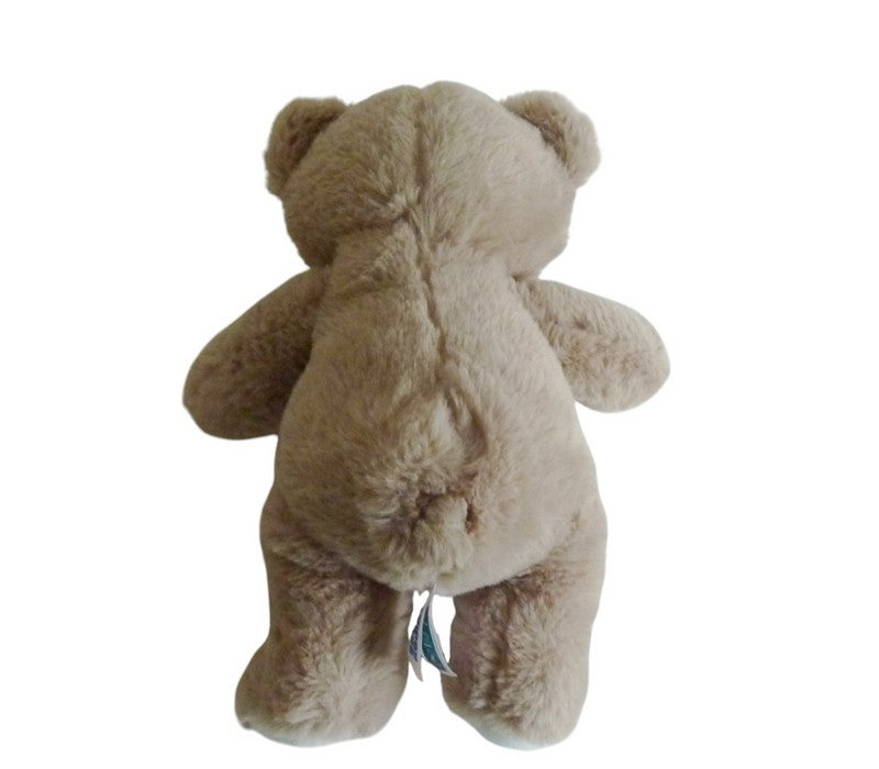 Peluche ours marron clair et blanc – Gipsy 29 cm