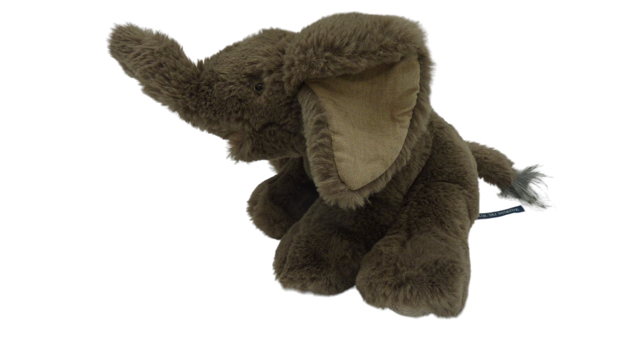 Peluche éléphant - Tout Autour du Monde - Moulin Roty - 25 cm
