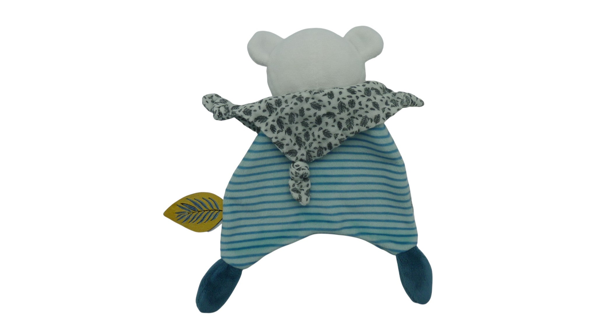 Doudou koala plat turquoise - Yoca le koala - DC3665 Doudou et Compagnie