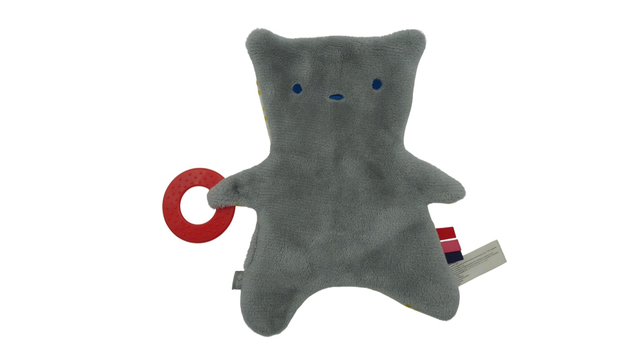 Doudou chat plat gris - Oxybul