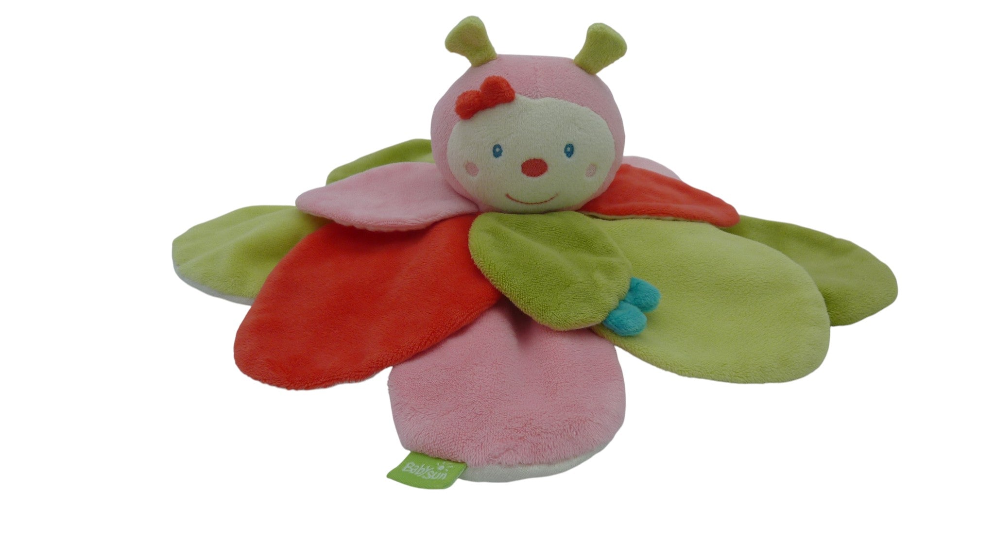 Doudou papillon plat - Les Diabolos - Babysun