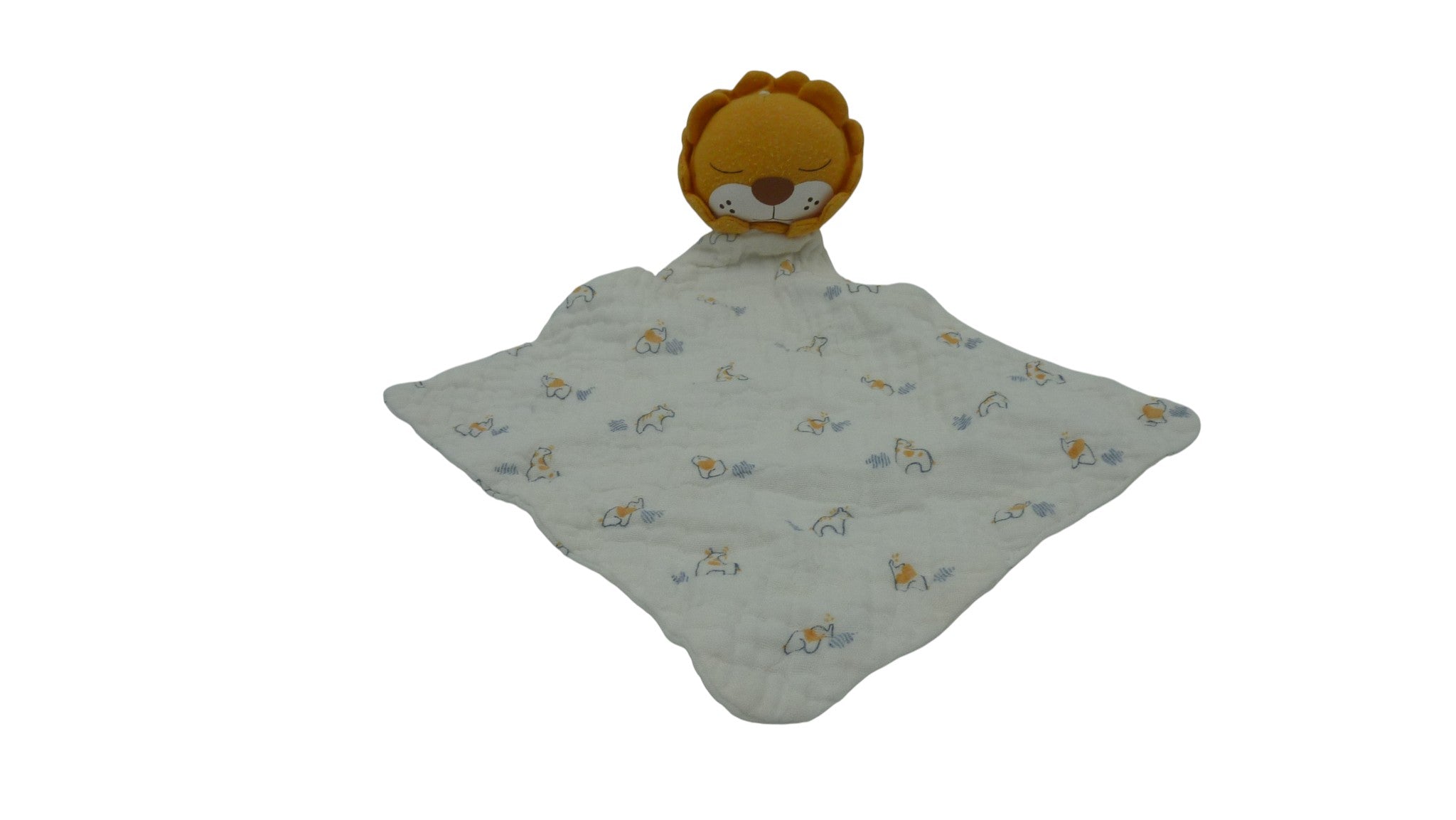 Doudou lion plat lange - Obaïbi