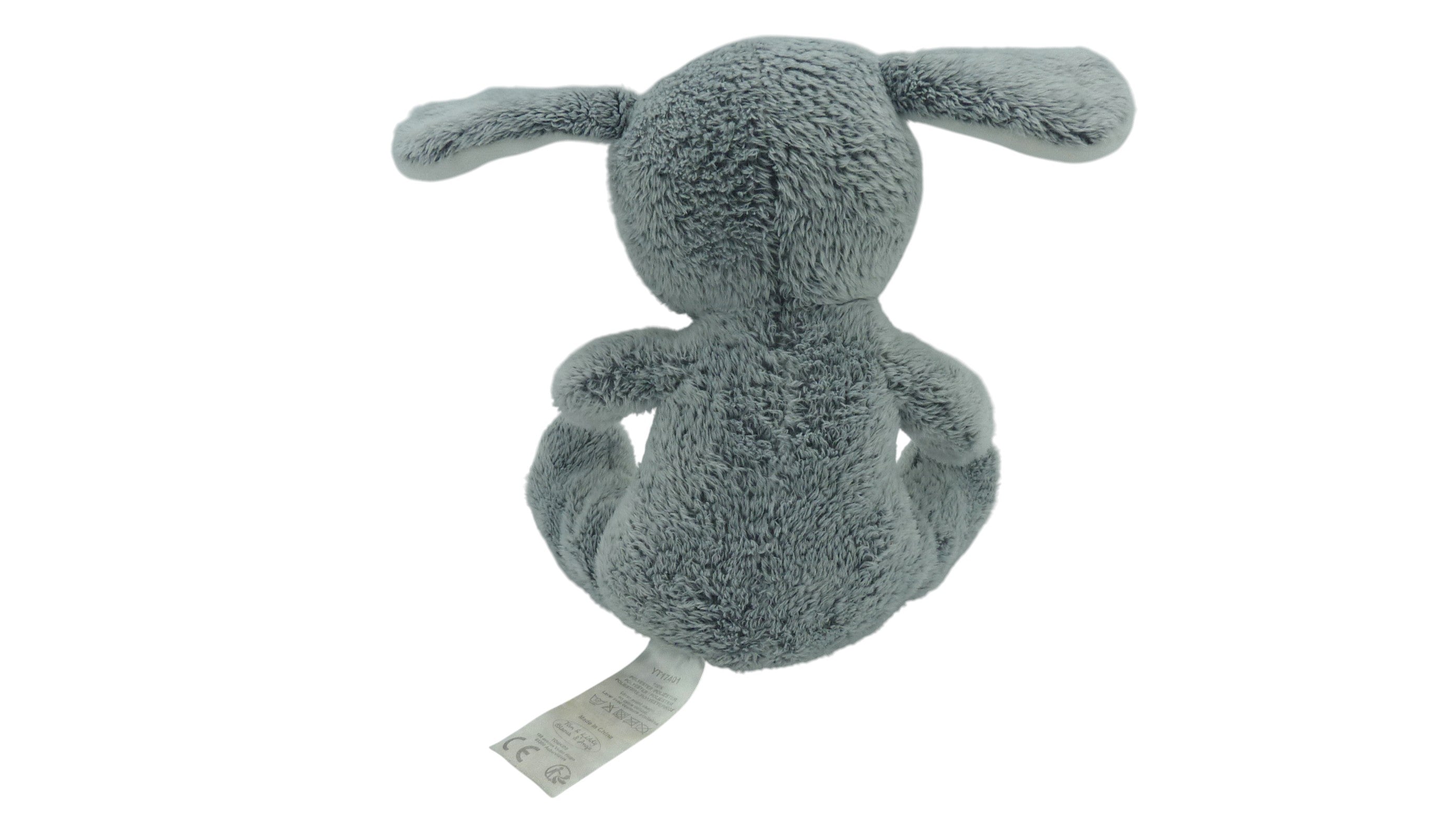 Peluche chien gris - Tom et Kiddy - 25 cm