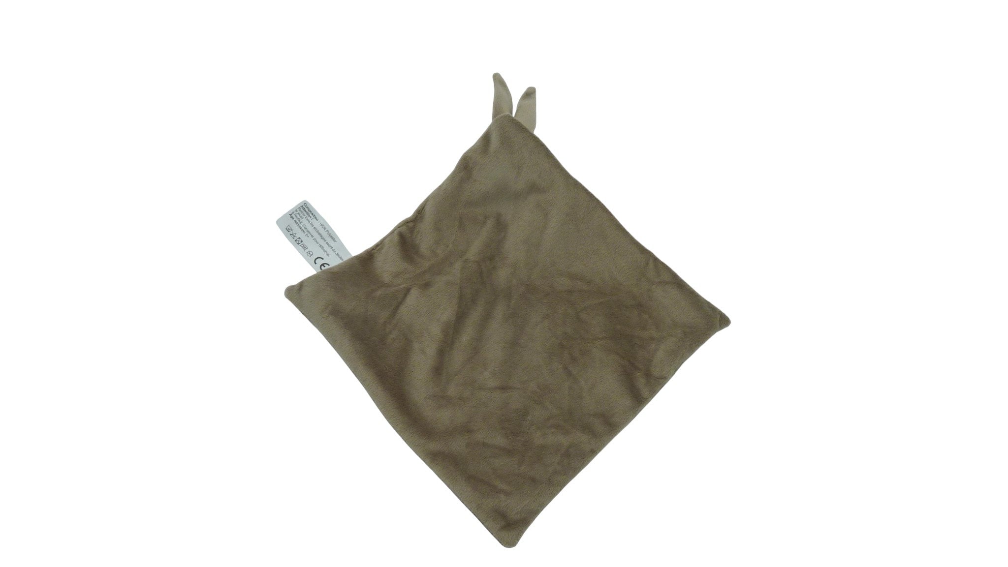 Doudou lapin plat taupe foncé - Dynamic Venture